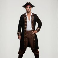 Disfraz Pirata Sea Capitan / Hombre Adulto